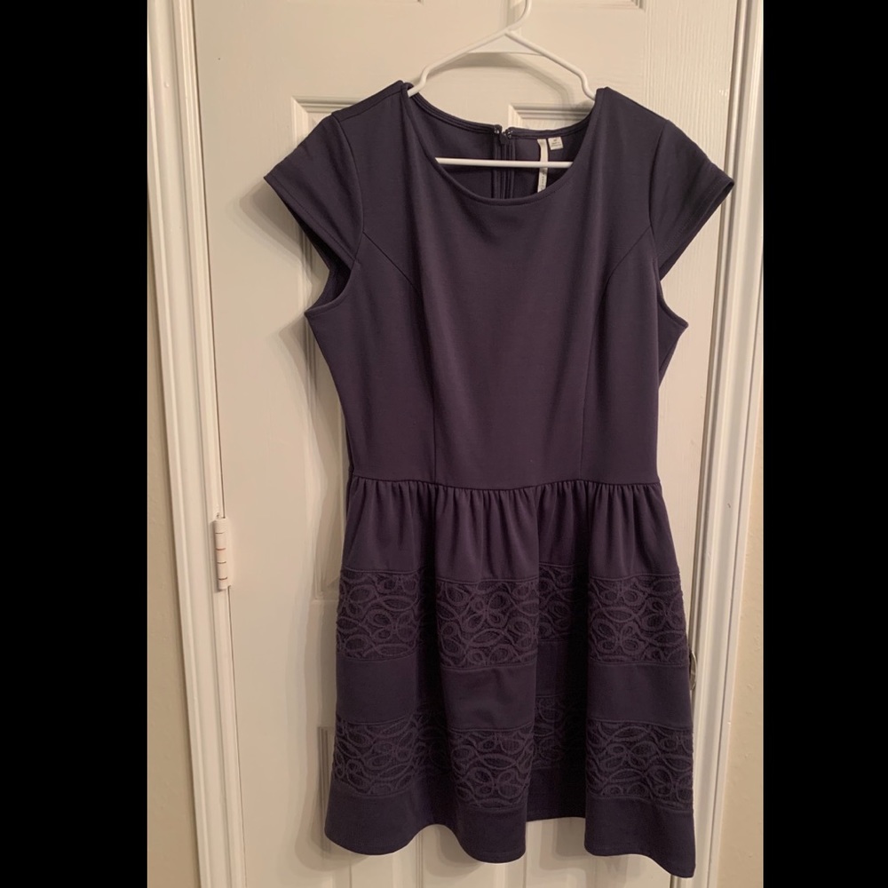 Navy blue dress
